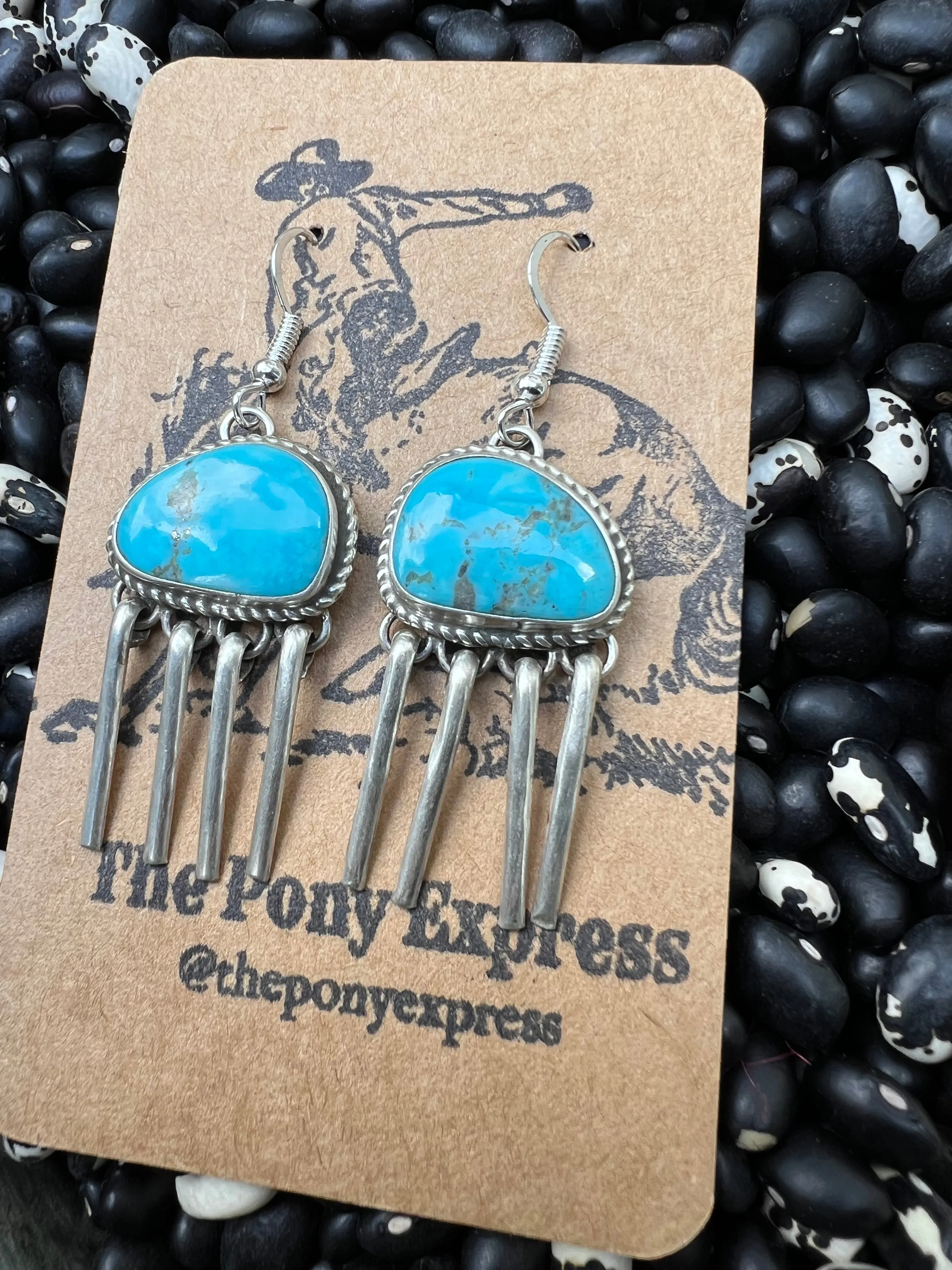 Turquoise Storm Earrings