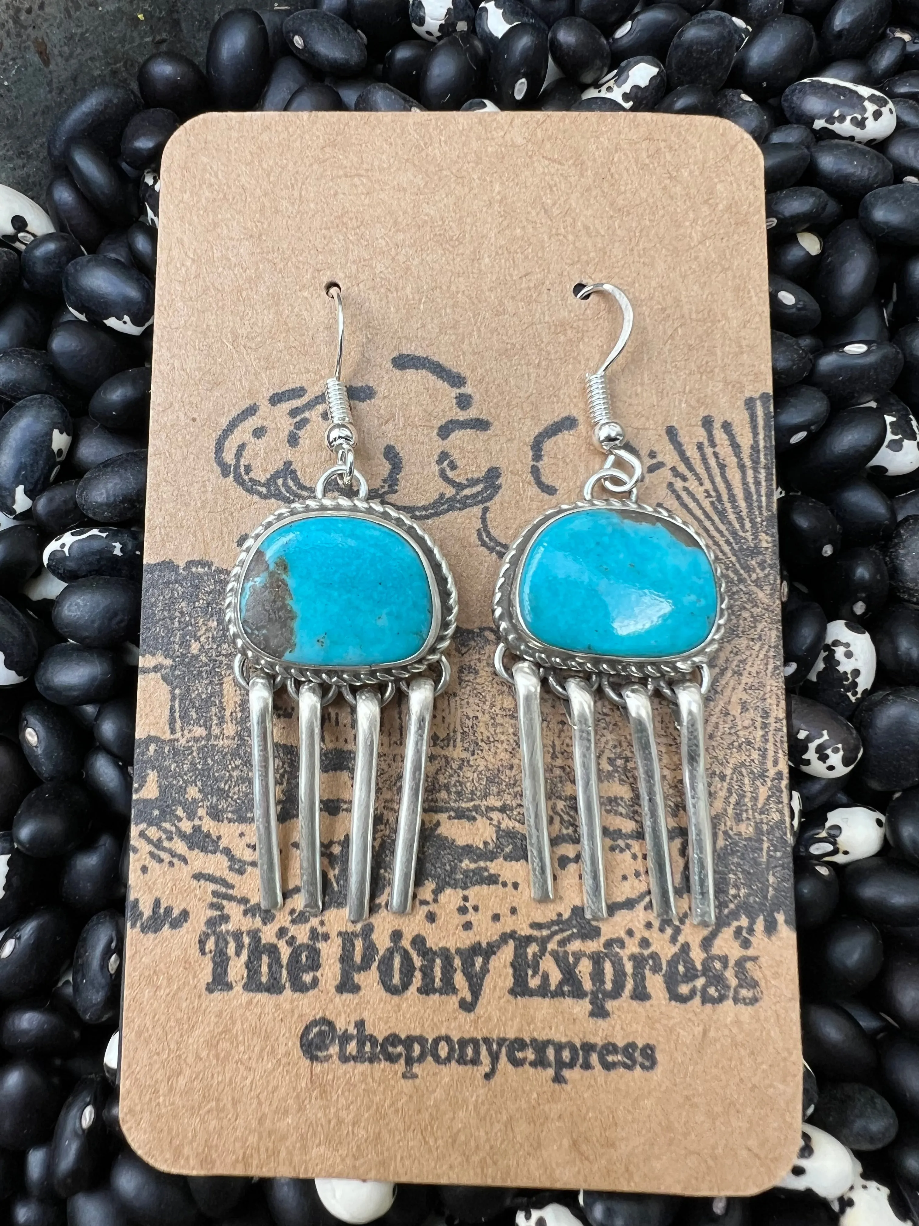 Turquoise Storm Earrings