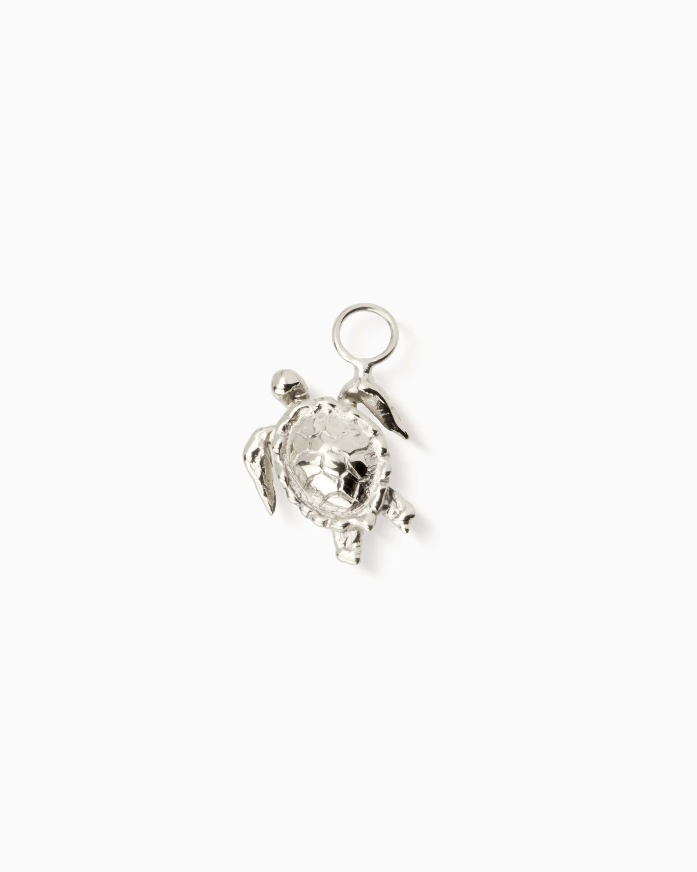 Turtle Earring | Silver