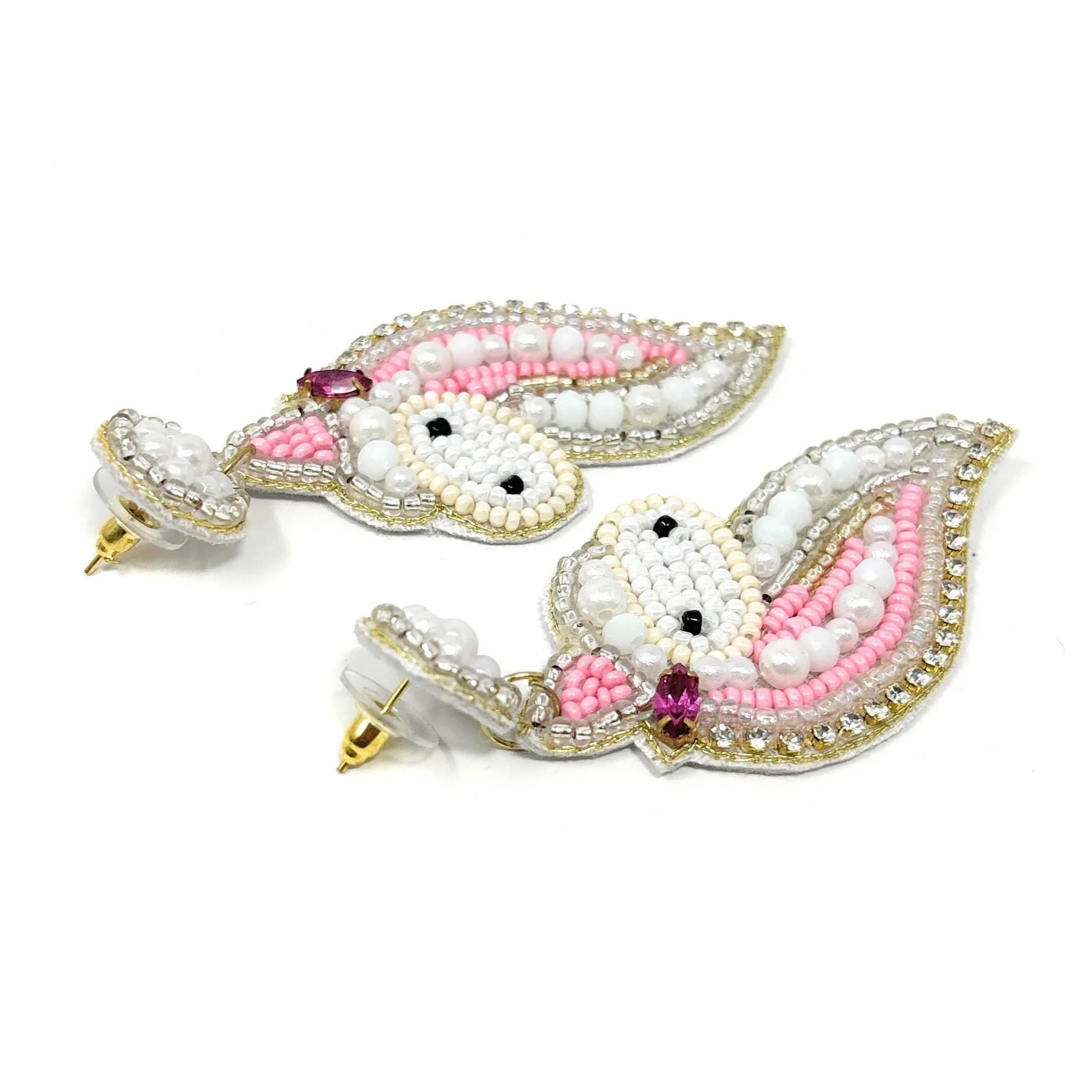 Unicorn Beaded Earrings