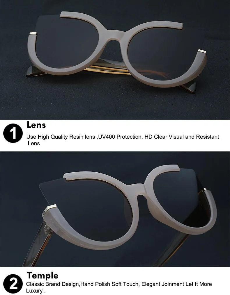 Vintage Cat Eye Sunglasses