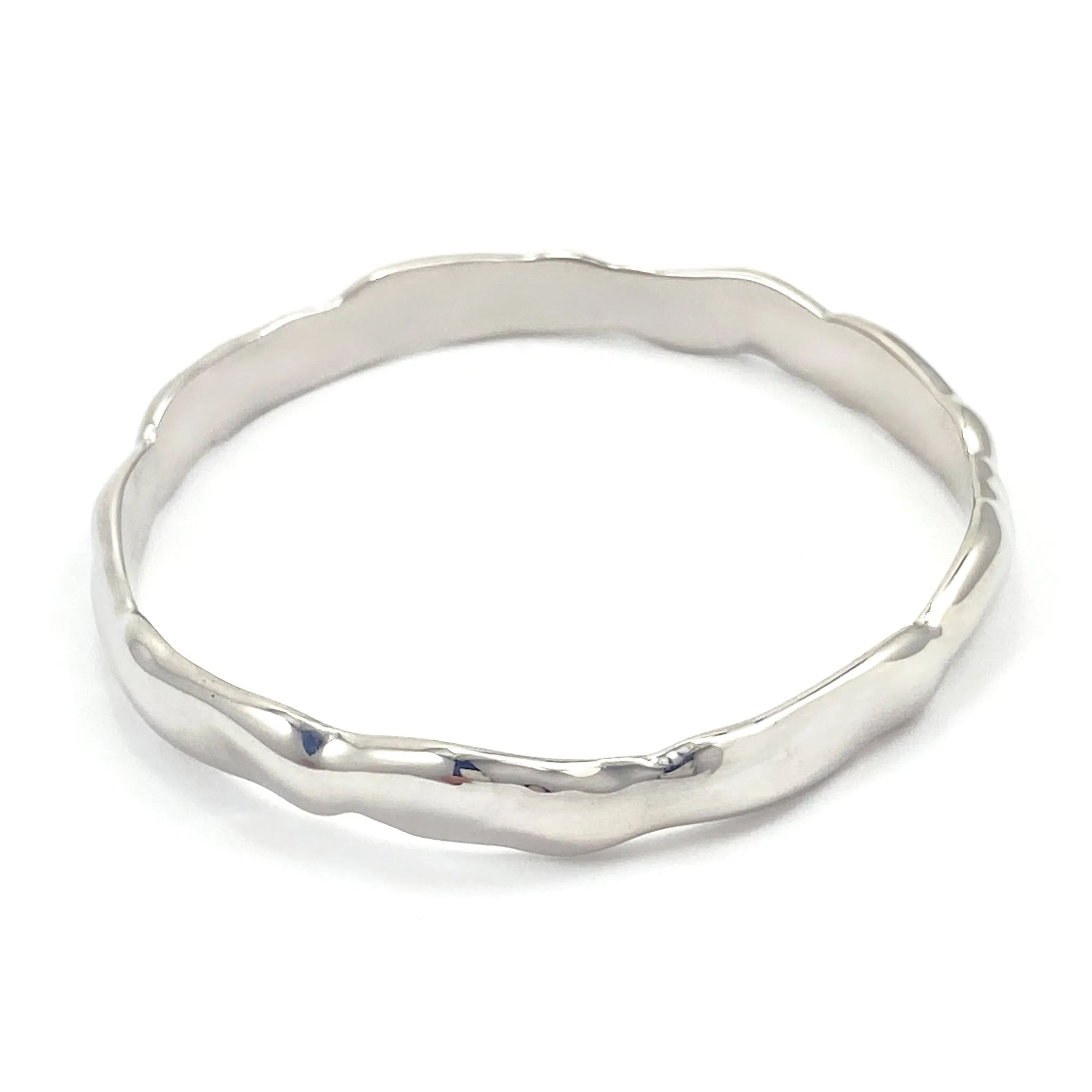 Wavi Bangle - Silver