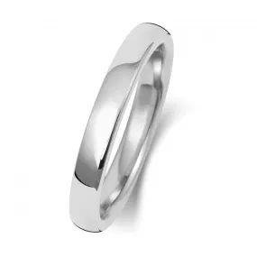 Wedding Band 18K Soft Court 2.5mm-1.4 Wedding  Ring WQ132WM/I