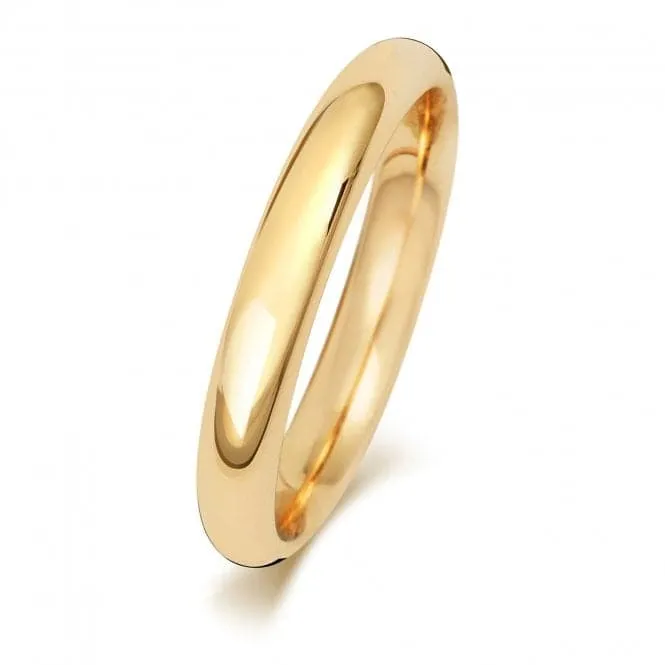 Wedding Band 18K Trad Court 3mm-1.15 Wedding  Ring WQ163L