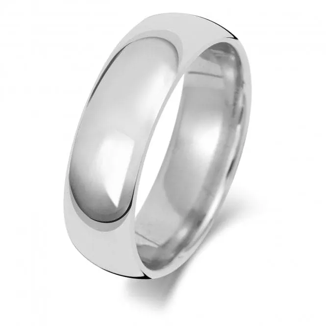 Wedding Band 9K Trad Court 6mm-1.5 Wedding  Ring W166WM