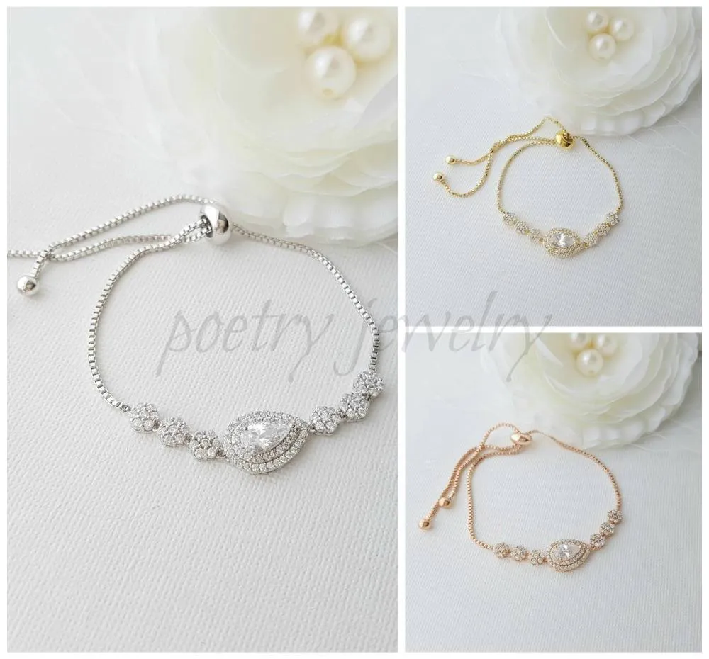 Wedding Slider Bracelet- Joni