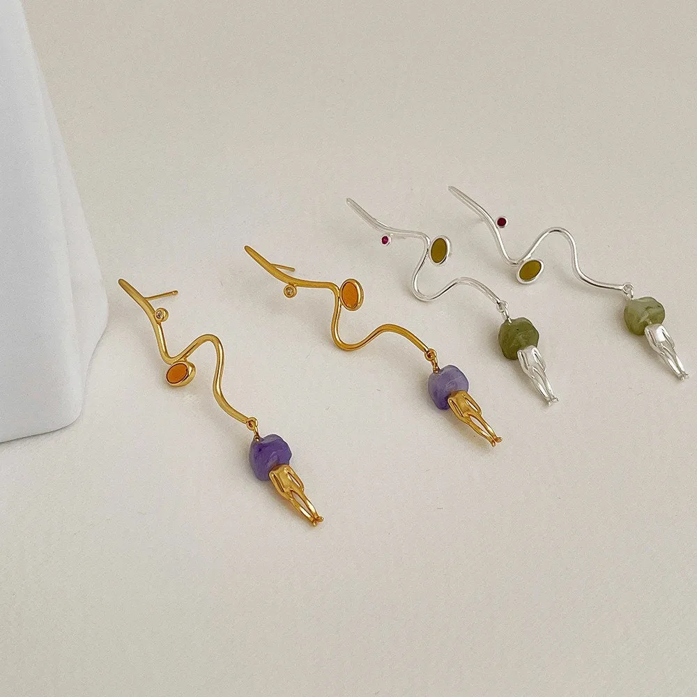 Whimsical Figura - Human Silhouette Earrings