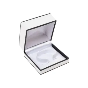 White and Black Deep Bangle Watch Box