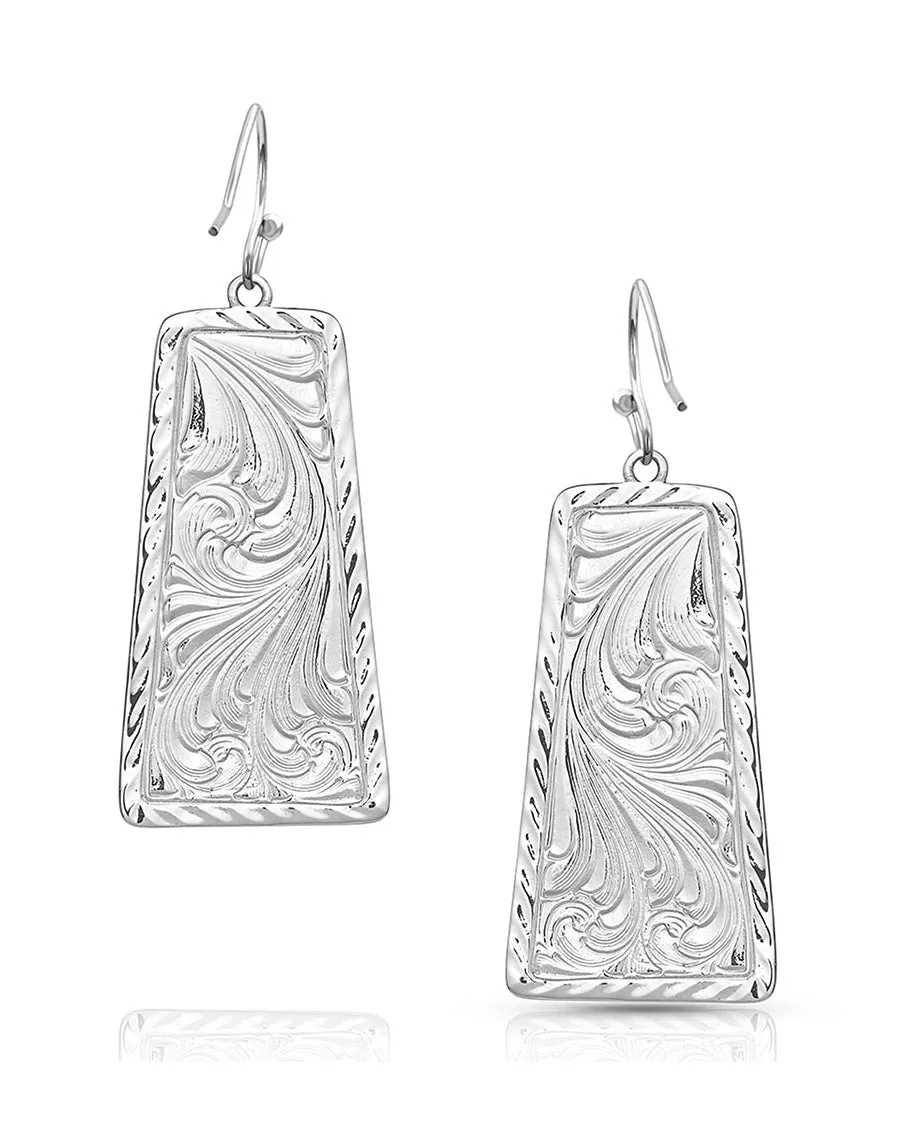 Women's American Legends Tablet Earrings