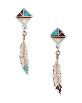 Women's Legends Feather Earrings