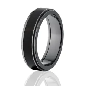 Wood Rings, Black Wedding Bands, African BlackWood Ring, Unisex